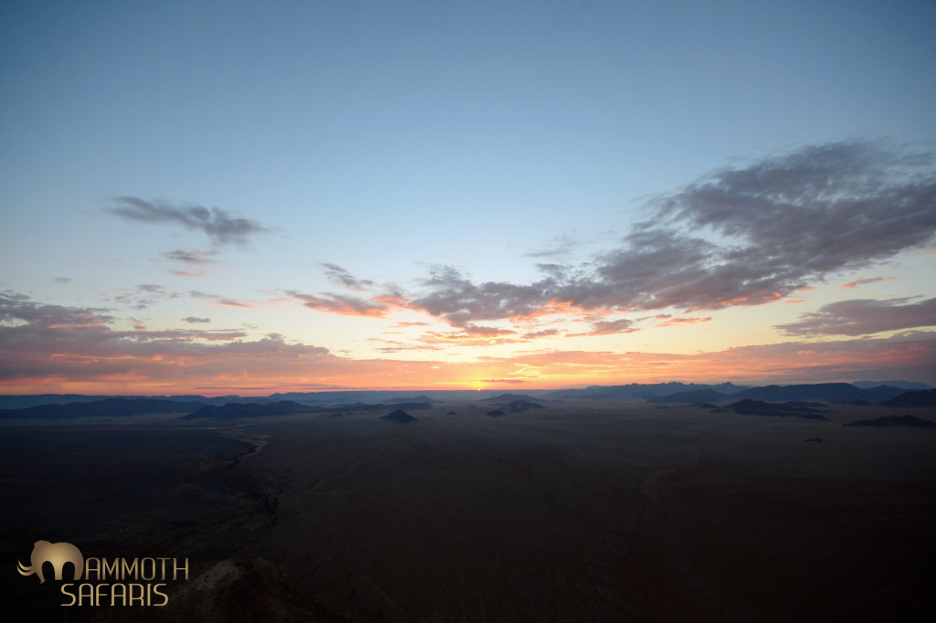 It is hard to put into words the silent, weightless feeling of rising in a hot air balloon in the desert dawn. Namib Sky were fantastic every step of the way.